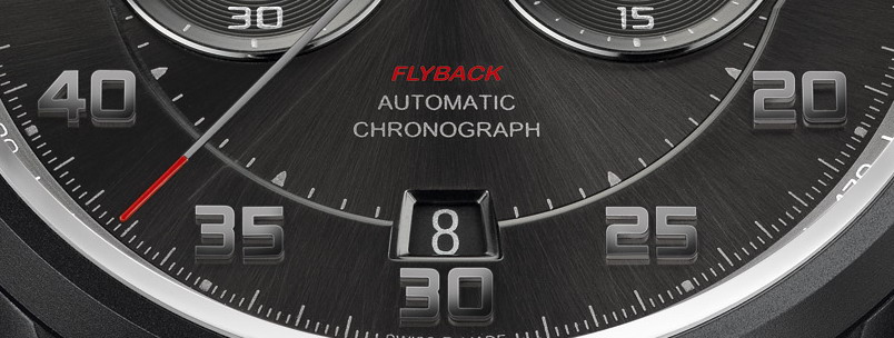 TAG Heuer Carrera Calibre 36 Flyback -- Detail