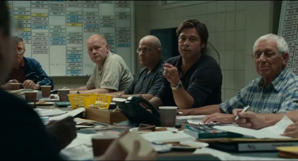 Brad Pitt in Moneyball Trailer