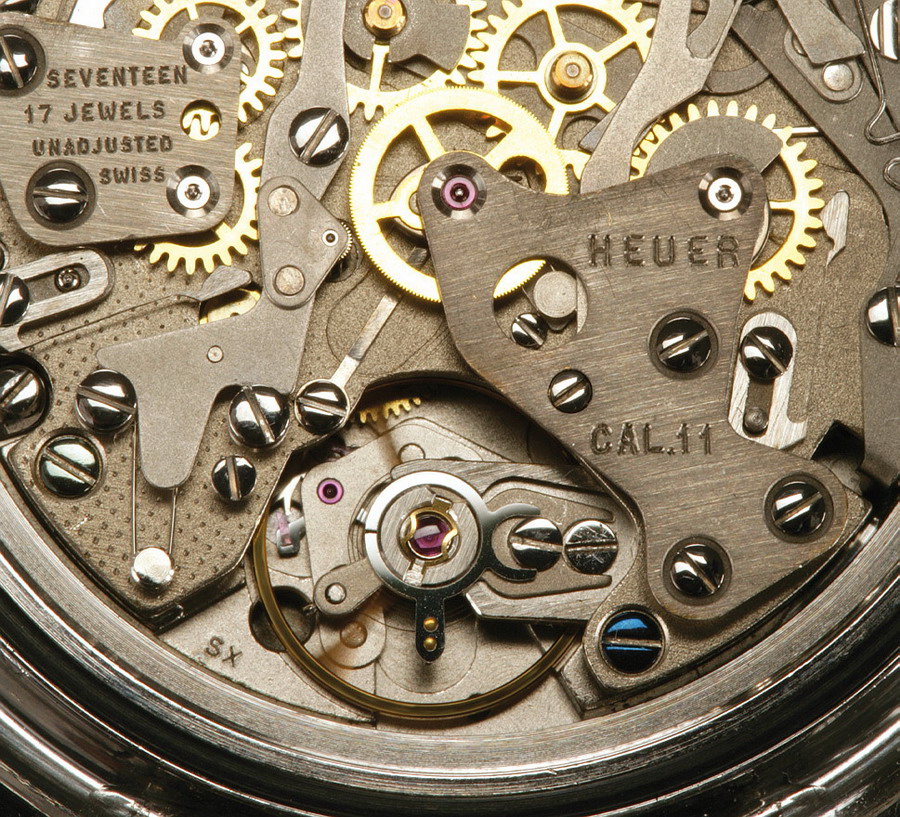 15 SETTING LEVER No.443 12 HEUER CAL.11 OLD GENERATION 