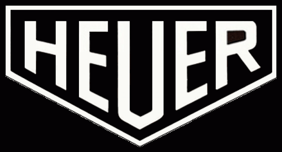 Heuer Logo (White on Black)