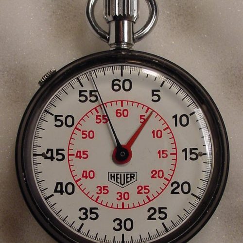 60Minute Stopwatches OnTheDash