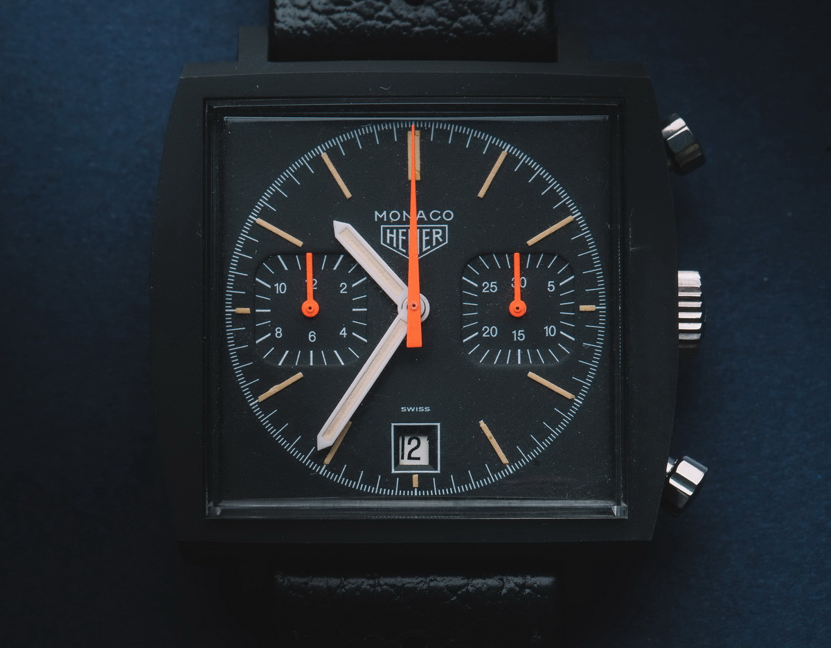 Introducing TAG Heuer’s Black-Coated Monaco (Tribute to “Dark Lord”) . . . and a Special “1” for Max Verstappen