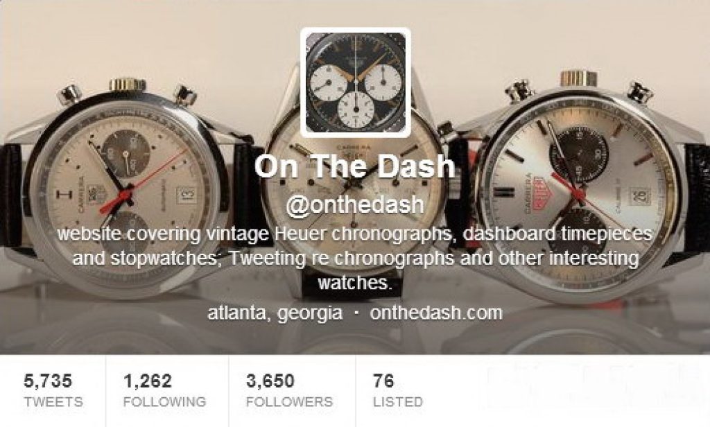 Twitter Screen Shot -- OnTheDash