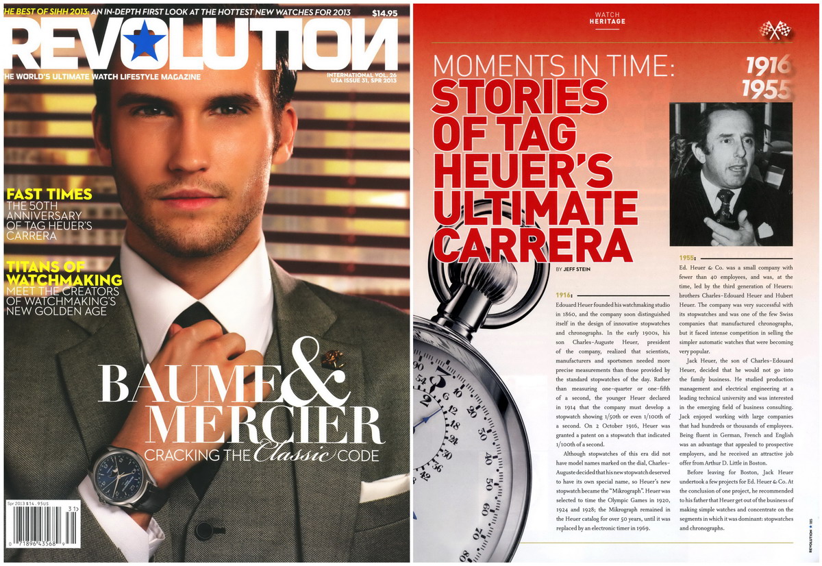 Cover of Revolution Magazine