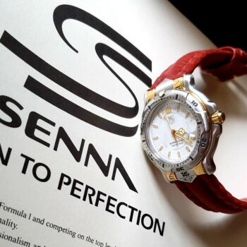 TAG Heuer Series 6000 (reference WH1151) on brown leather strap (reference BC0678)